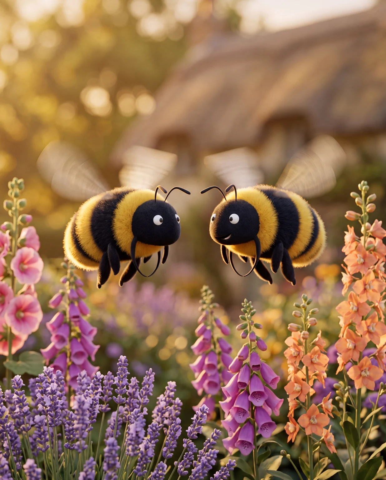 The Fat Daisy bees