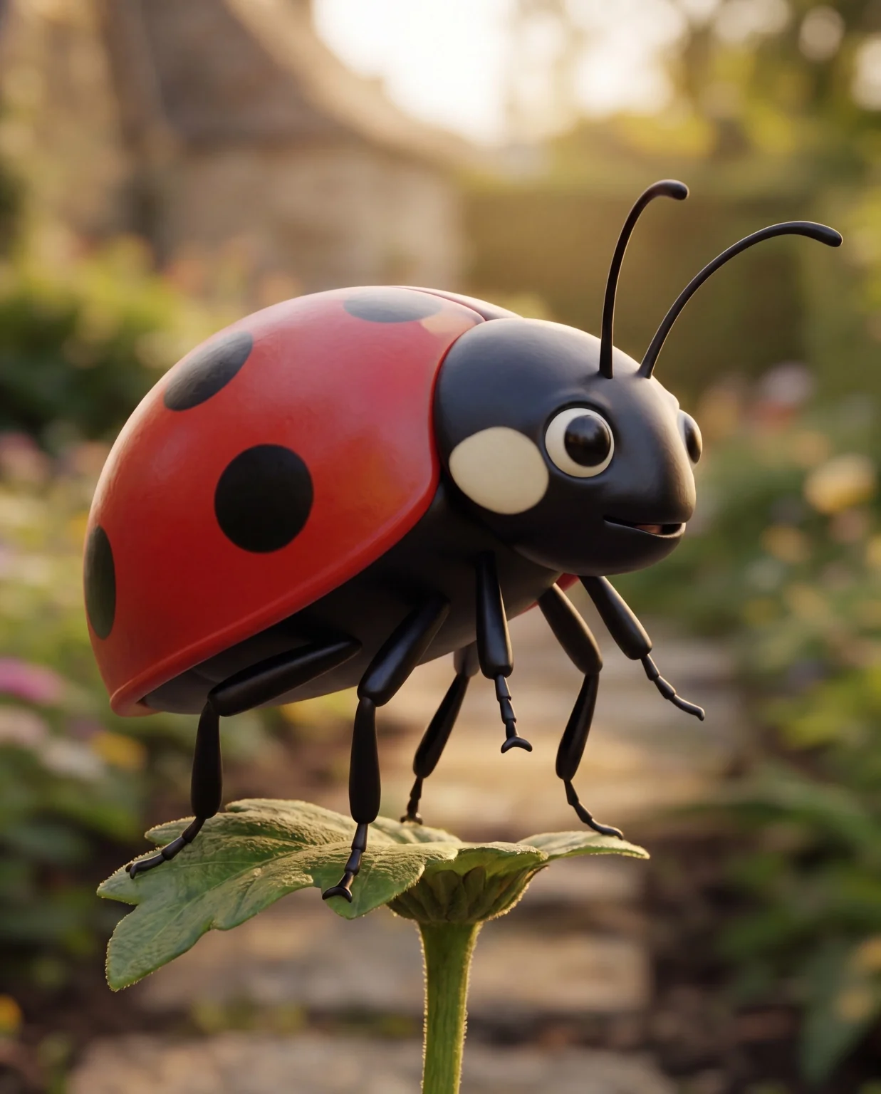 The Fat Daisy ladybird